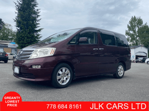 JDM TOYOTA ALPHARD AWD 3L LOW MILEAGE 2003 — photo 3