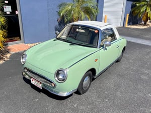 1991 Nissan Figaro, Automatic Transmission, 87,000 Original Miles Verified, A/C — photo 3
