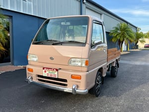 1998 Subaru Sambar 4WD Kei Truck, 5-Speed Manual Transmission, 64k Original Miles Verified