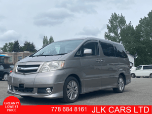 JDM TOYOTA ALPHARD AWD MINI VAN LOW MILAGE 59,000Km — photo 2