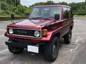 Toyota Land Cruiser LX 5F PZJ70V September 1992