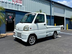 1999 Mitsubishi Minicab Kei Truck, Automatic Transmission, RWD, A/C, 660cc Gas, 53k Miles — photo 3
