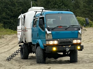 1995 Mitsubishi Canter Doka (DoppelKabina) Scamp — photo 3