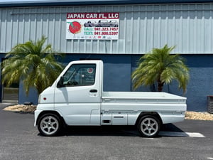 1999 Mitsubishi Minicab Kei Truck, Automatic Transmission, RWD, A/C, 660cc Gas, 53k Miles — photo 4