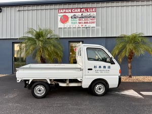 1996 Suzuki Carry Kei Truck, Automatic Transmission, 29k Original Miles Verified, RWD — photo 4