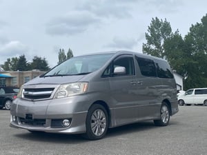 JDM TOYOTA ALPHARD AWD MINI VAN LOW MILAGE 59,000Km
