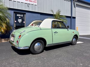 1991 Nissan Figaro, Automatic Transmission, 87,000 Original Miles Verified — photo 5