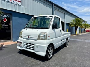 1999 Mitsubishi Minicab Kei Truck, Automatic Transmission, RWD, A/C, 660cc Gas, 53k Miles