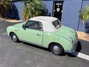 1991 Nissan Figaro, Automatic Transmission, 87,000 Original Miles Verified, A/C — photo 5