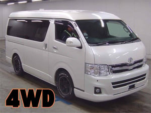2010 TOYOTA HIACE van Super GL 4WD WIdebody 4WD Super GL Widebody TRH216 MY10 UPGRADE 2010