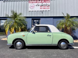 1991 Nissan Figaro, Automatic Transmission, 87,000 Original Miles Verified, A/C — photo 4