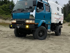 1995 Mitsubishi Canter Doka (DoppelKabina) Scamp — photo 2