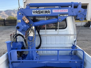 1994 Suzuki Carry YASHIMA Crane 1100 lbs 660CC 4MT 2Hi-4Hi-4Low Axle Lock 2WD-4WD 34000 mi — photo 6