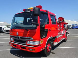 2002 HINO RANGER FIRE ENGINE W CAB