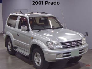 2001 Toyota Land Cruiser Prado J90 RZ MANUAL
